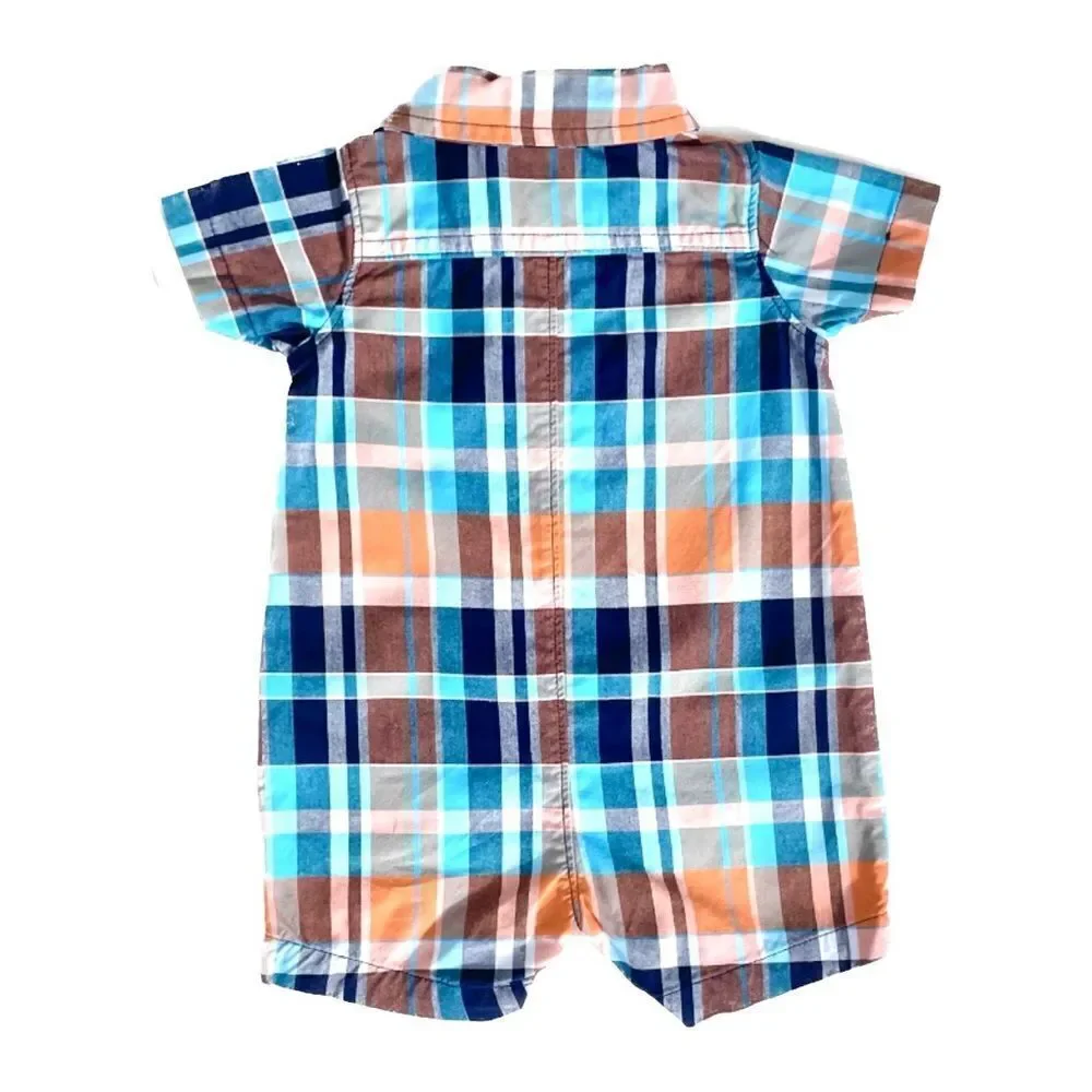Carter’s Plaid Romper